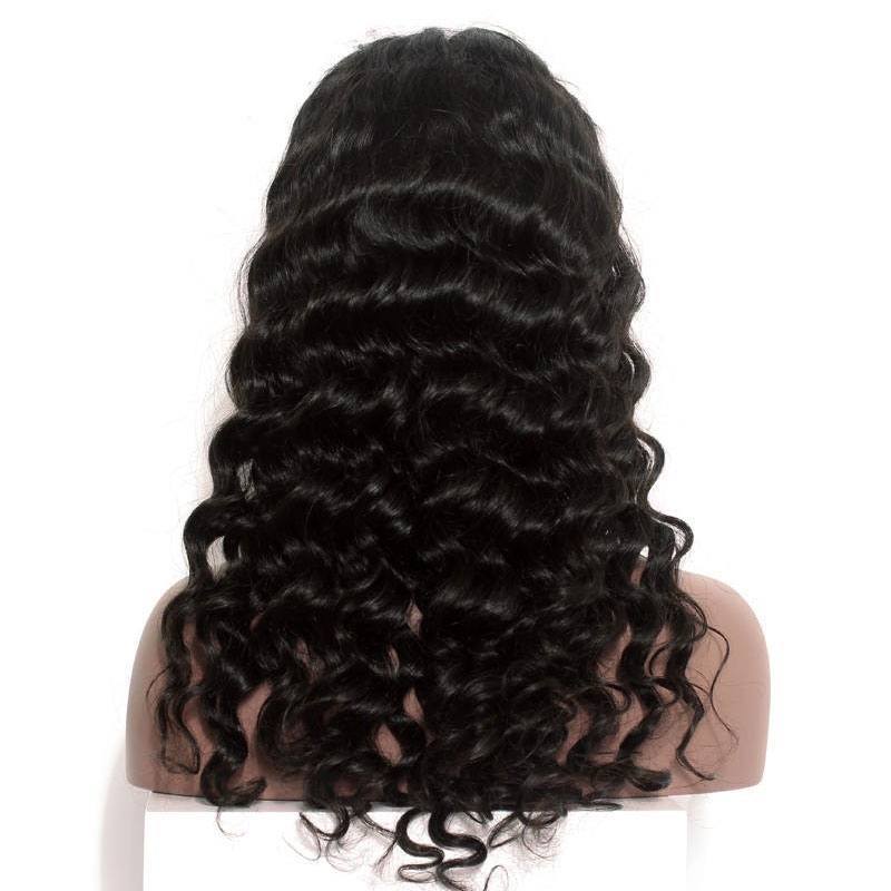 Affordable Silk Top Wigs Glueless Silk Base Full Lace Wigs Loose Wavelace Human Hair Wigs 130% Density