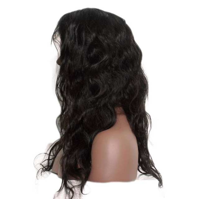 360 Circular Lace Wigs Body Wave Brazilian Human Hair Wigs Natural Hair Line 180% Density