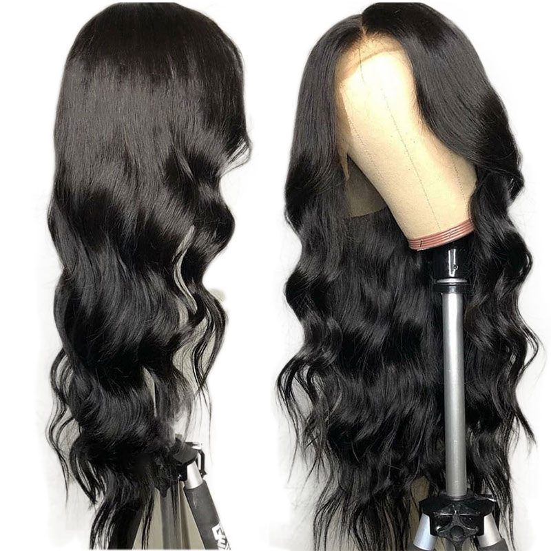 360 Lace Frontal Wig Body Wave Brazilian Remy Human Hair Wigs With Baby Hair For Women Pre Plucked Bleached Knots