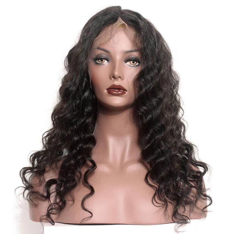 Affordable Silk Top Wigs Glueless Silk Base Full Lace Wigs Loose Wavelace Human Hair Wigs 130% Density