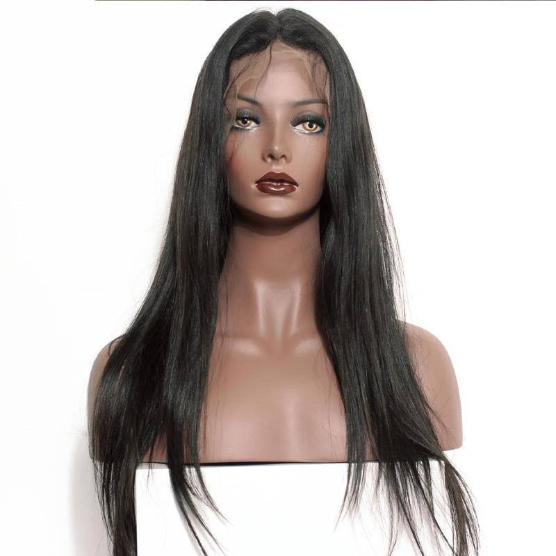 Glueless Silk Base Top Full Lace Wigs Silk Straight Glueless Full Lace Silk Base Wigs For Black Women
