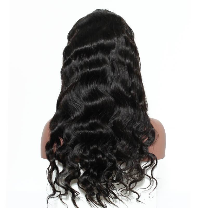 300% Density Glueless Lace Front Wigs Body Wave  human Hair Wigs with Baby Hair Natural Hair Line