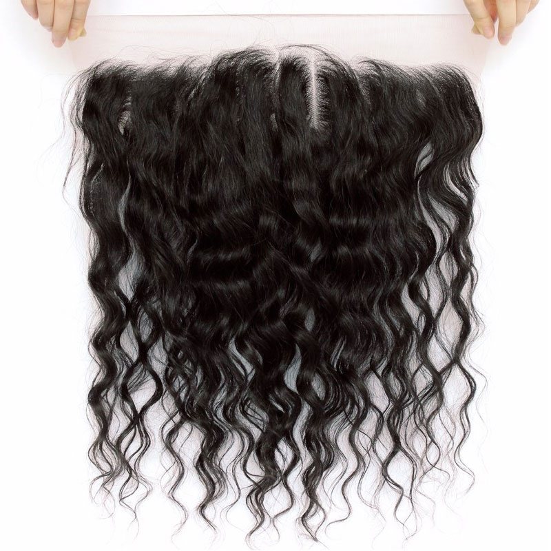 Discount 100 Human Hair 13X4 Lace Frontal With Bundles Loose Wave For Sale