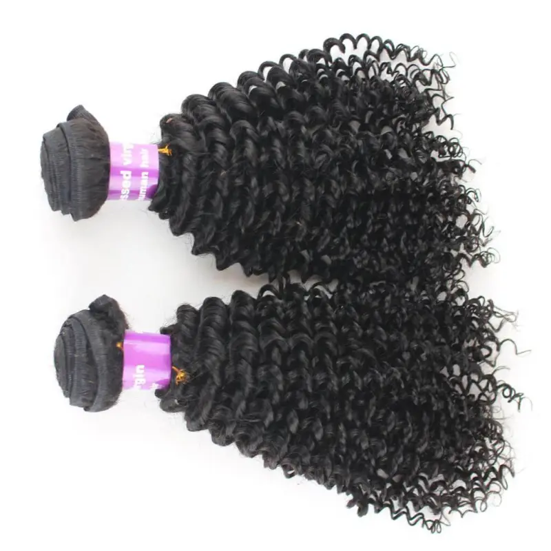 7A Mongolian Kinky Curly Hair With Frontal Closure 3 Bundles With Frontal 13X6 Ear To Ear Lace Frontal Closure With Bundles