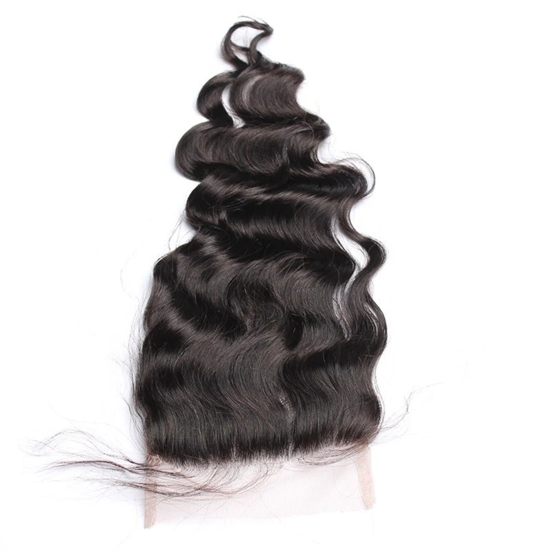 Brazilian Hair Weave Bundles With Closure 5x5 Loose Wave With Closure 3 Bundles Hair Products With Closure Bundle