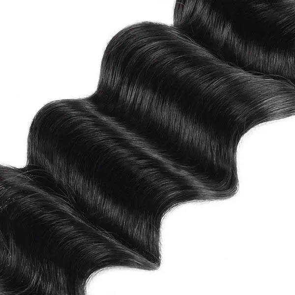 Eseewigs Brazilian Loose Deep Wave 4 Bundles Virgin Hair