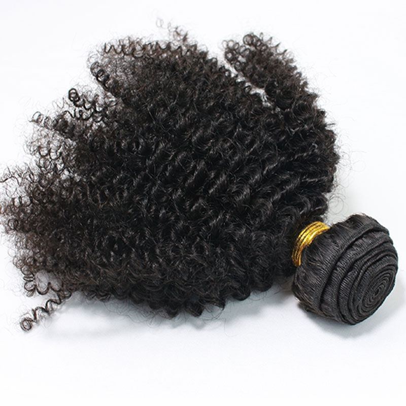 Afro Kinky Curly 4pcs Bundles Deal Malaysian Human Hair Weaves 28inch