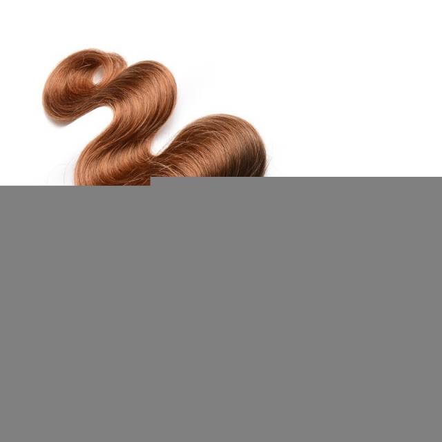 Body Wave 1B/30 Ombre Color Brazilian Virgin Human Hair Weave 4 Bundles