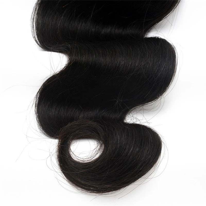 High Quality Body Wave Brazilian Virgin Human Hair Weave 4pcs Bundles Natural Color