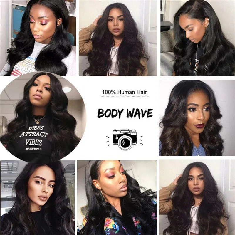 Body Wave HD Lace Front Wigs  5x5 Closure Wigs Human Hair Wigs Skin Melt HD Lace Wigs 10A Brazilian Human Hair Wigs