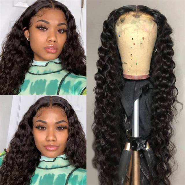 Wet And Wavy Human Hair Loose Deep Wave HD Lace Front Wigs  5x5 Closure Wigs Human Hair Wigs Skin Melt HD Lace Wigs 10A Brazilian Human Hair Wigs