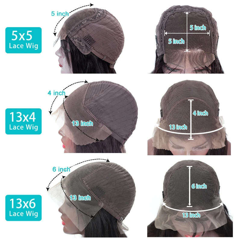 Wet And Wavy Human Hair Loose Deep Wave HD Lace Front Wigs  5x5 Closure Wigs Human Hair Wigs Skin Melt HD Lace Wigs 10A Brazilian Human Hair Wigs