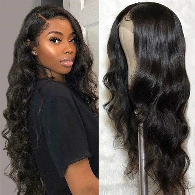 Body Wave HD Lace Front Wigs  5x5 Closure Wigs Human Hair Wigs Skin Melt HD Lace Wigs 10A Brazilian Human Hair Wigs