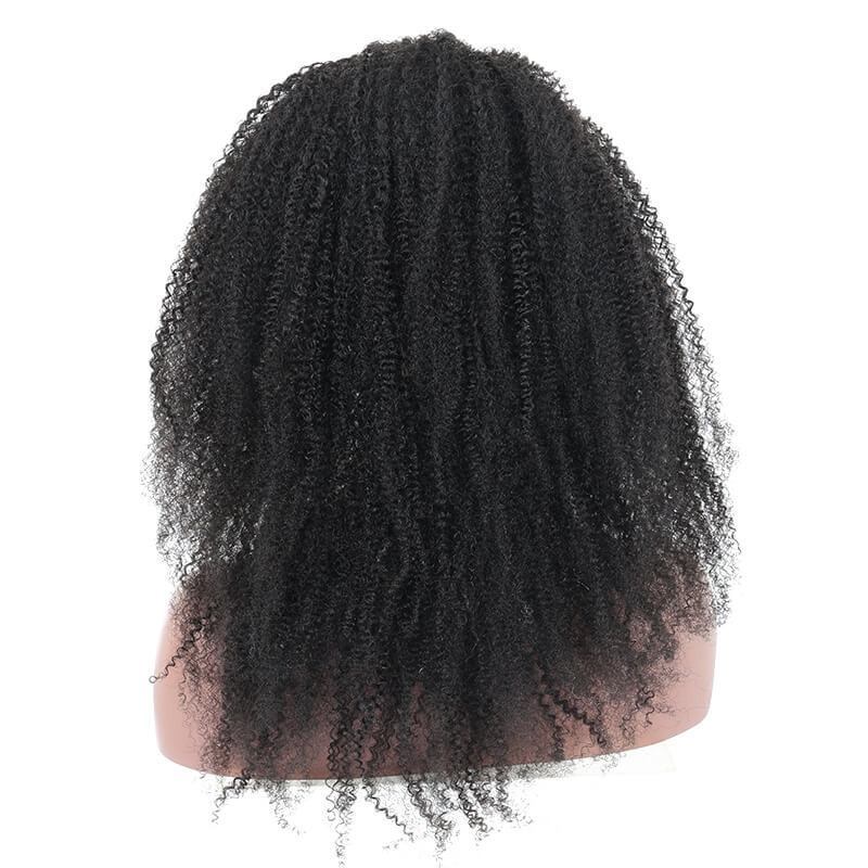 300% Density Afro Kinky Curly Lace Front Human Hair Wigs Brazilian Virgin Hair  Wigs