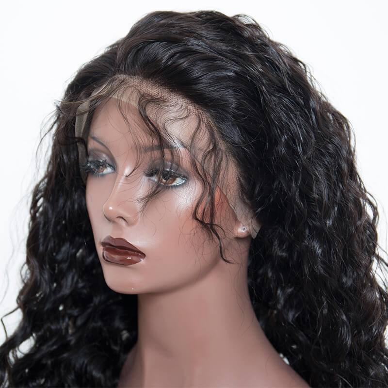 300% High Density Glueless Loose Wave  Wigs Human Hair with Baby Hair for Black Women Natural Hair Line