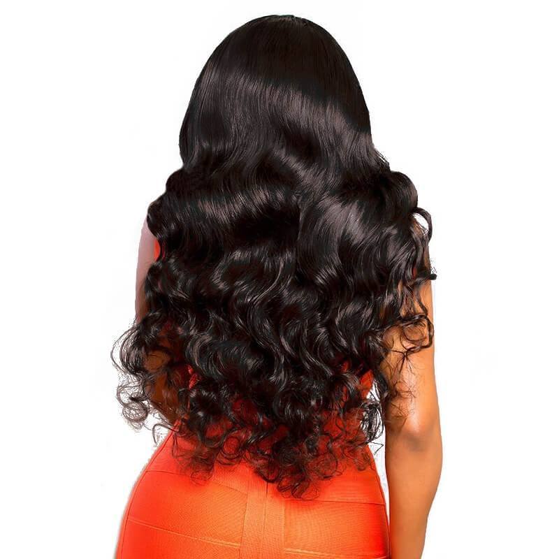 Pre-Plucked 300% Density Wigs Body wave  Wigs Human Hair with Baby Hair for Black Women Natural Hair Line