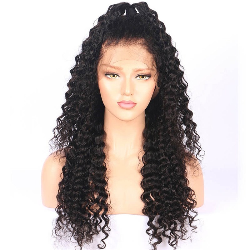 300% High Density Brazilian Human Hair Lace Front Wigs  Human Hair Wigs for Black Women