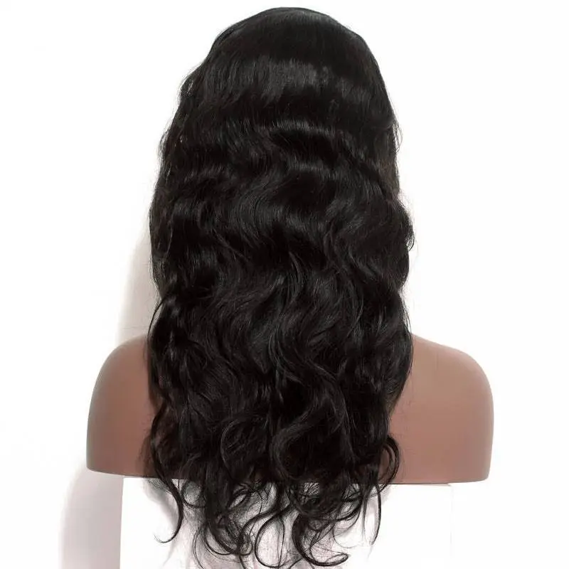 300% Density Wigs Body Wave Pre-Plucked  Human Hair Wigs Natural Hair Line with Baby Hair