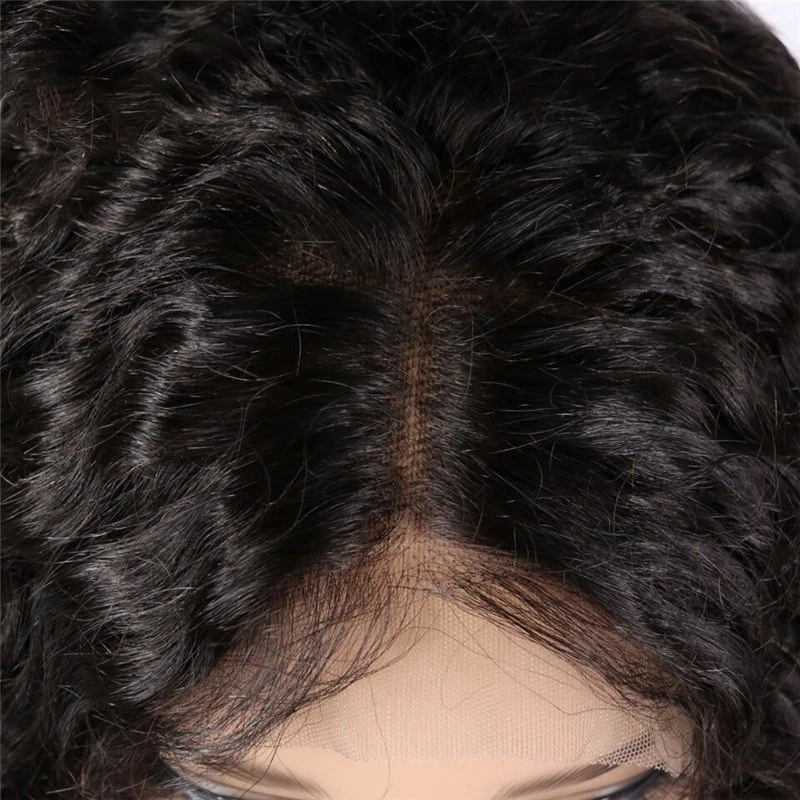 300% Density Lace Wigs Deep Wave Pre-Plucked Natural Hair Line  Human Hair Wigs Brazilian Lace Wigs