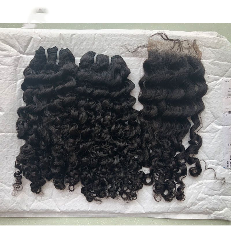 100% Virgin Burmese Hair, 12A 100% Unprocessed Virgin Burmese Curly Human Hair Weave Bundles