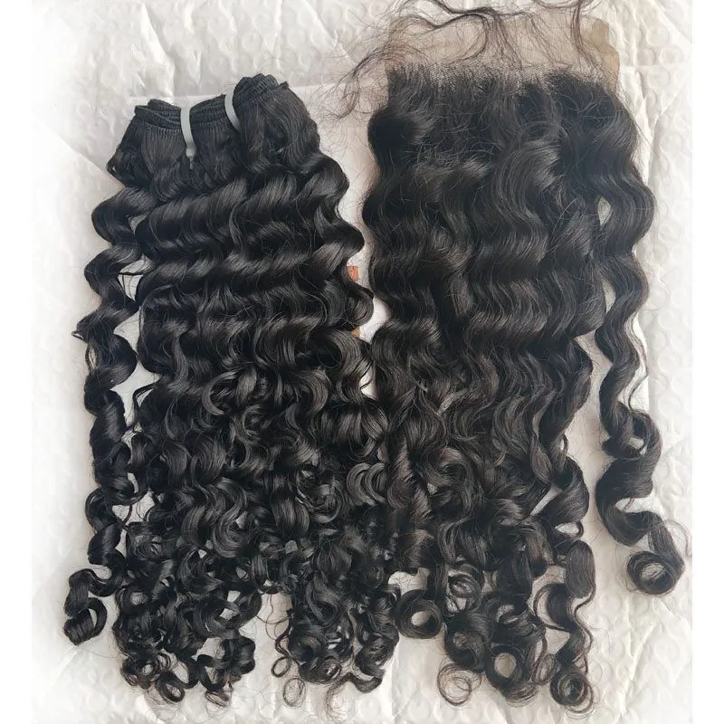 Wholesale Factory Price Burmese Curly Hair Vendor Unprocessed Human Deep Curly Raw Burmese Curly Virgin Hair For Women