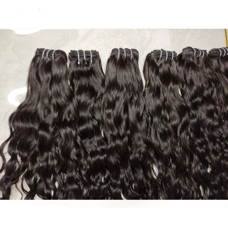 New Natural Wave Hair Style Virgin Cuticle Aligned Cambodian Wavy Hair Can Be Bleached 100% Raw Cambodian Hair Weaving