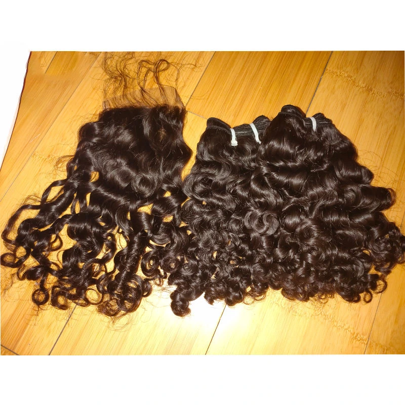 Cambodian Loose Deep Wave Curly 100% Unprocessed Cuticle Alinged Virgin Cambodian Human Hair Weave Bundles