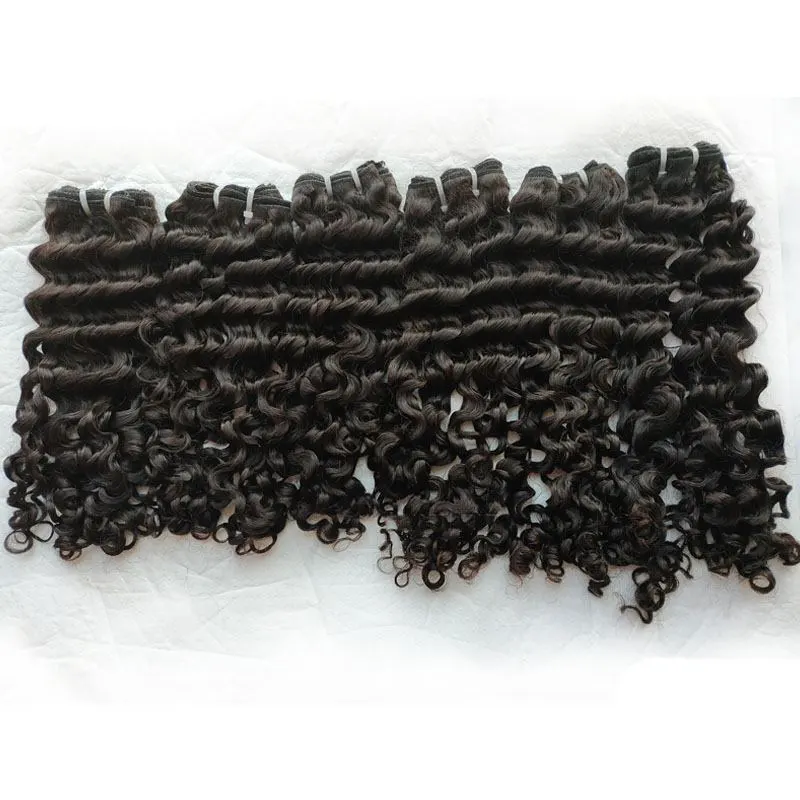 Wholesale Cuticle Aligned Raw Virgin Hair, No Chemical Processed 100% Raw Burmese Curly Virgin Hair Bundles 8"-30"