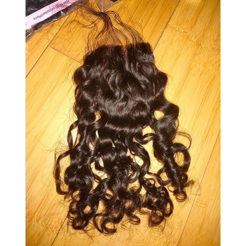 Wholesale Loose Deep Curly Hair Weaves Bundles Best Quality Top 12A Raw Cambodian Hair Weaves For Black Women