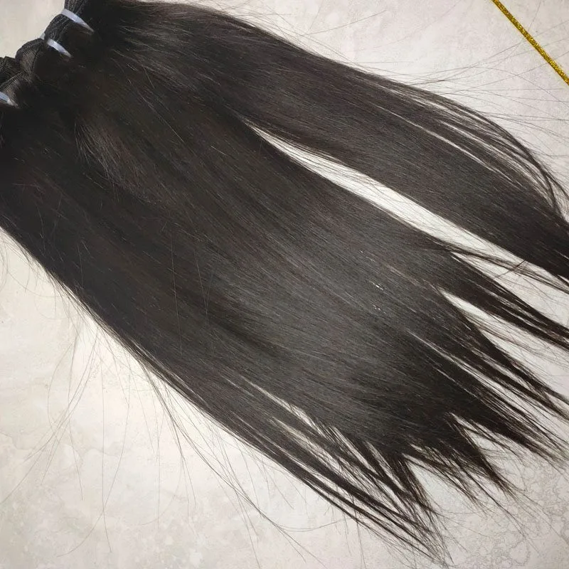 100% Raw Virgin Burmese Silky Straight Hair, Grade 12A Virgin Burmese Straight Human Hair Weave Bundles 8"-32"