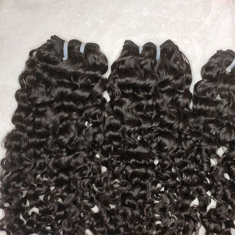 Grade 12A Raw Cambodian Hair, 100% Unprocessed Human Virgin Cambodian Curly Hair Bundles Natural Color Can Be Dyed