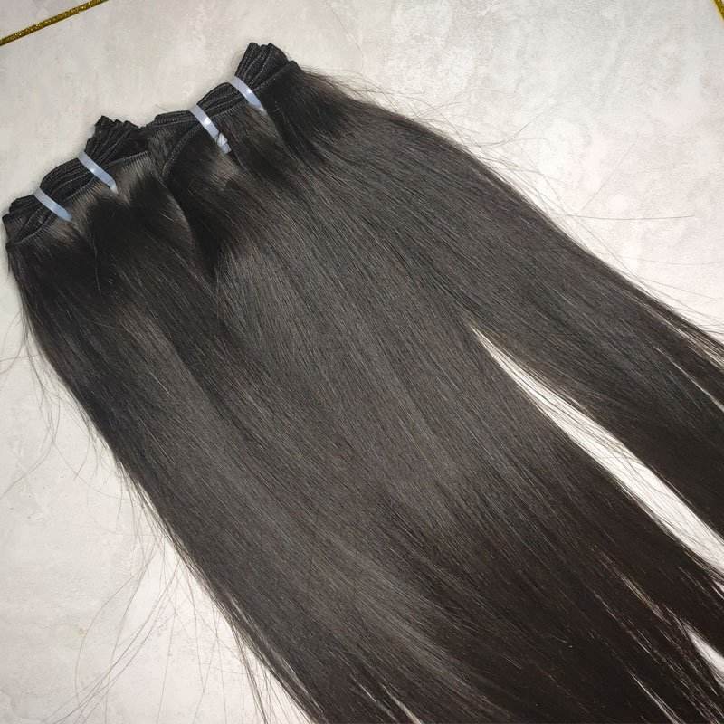 100% Raw Virgin Burmese Silky Straight Hair, Grade 12A Virgin Burmese Straight Human Hair Weave Bundles 8"-32"