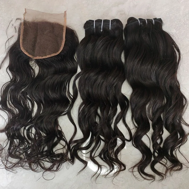 No Tangle No Shedding Burmese Wavy Raw Hair Body Wave Cuticle Aligned Raw Virgin Hair Weave Bundles 8"-30"