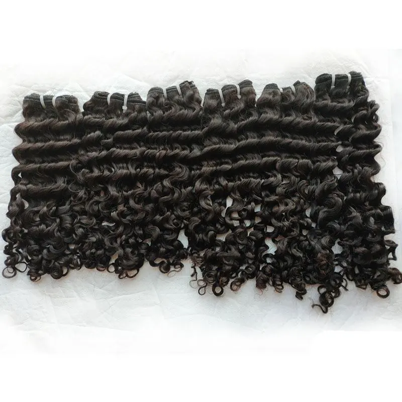 100% Unprocessed Burmese Curly Hair Weave Bundles Grade 12A Raw Virgin Burmese Hair No Tangle No Shedding