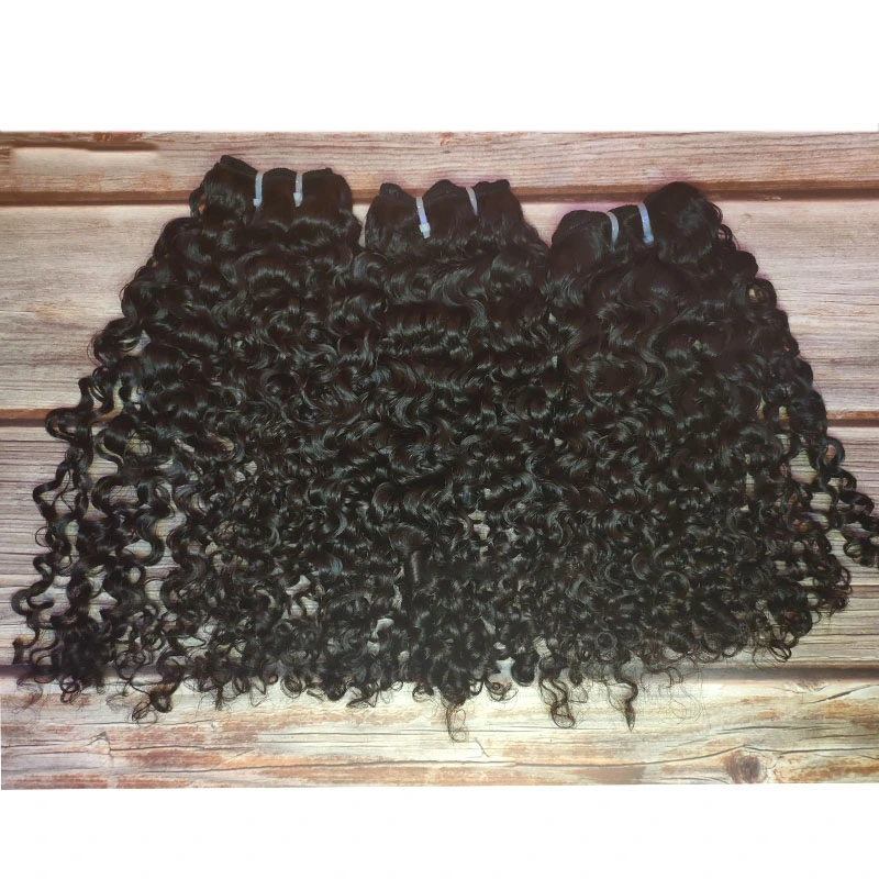 Deep Curly Human Hair 8"-30" Raw Cambodian Virgin Hair Can Be Dyed No Tangle No Shedding