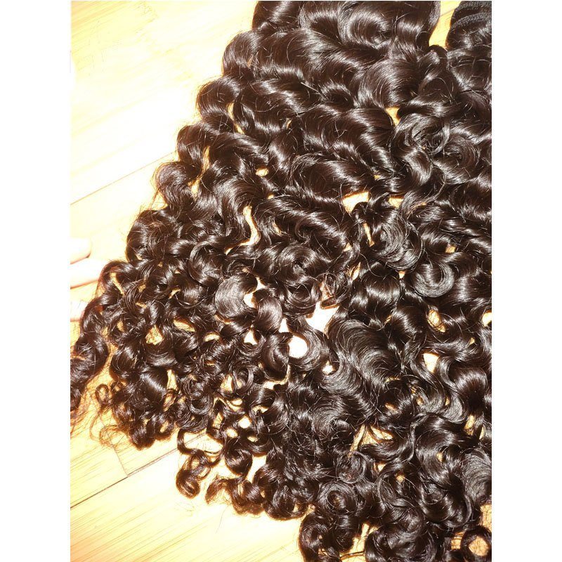 100% Unprocessed Burmese Curly Hair Weave Bundles Grade 12A Raw Virgin Burmese Hair No Tangle No Shedding