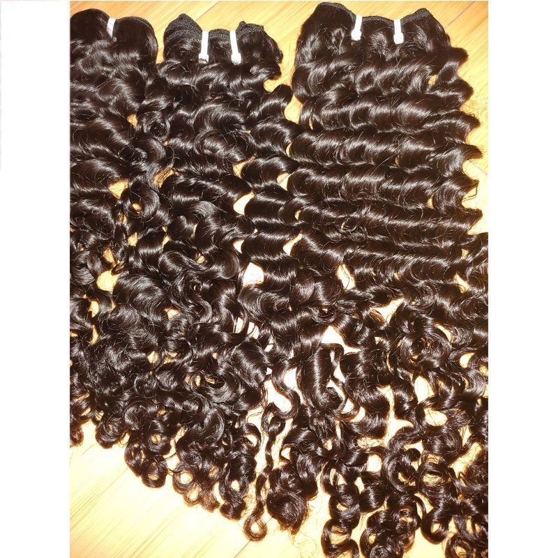 Best Garde 12A Pure Natural Color Burmese Curly Human Hair Weave Bundles 8"-30" In Stock, Raw Virgin Burmese Hair Can Be Dyed