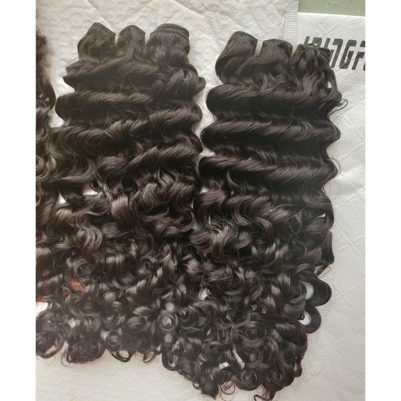 Wholesale 8"-32" Cuticle Aligned 12A Virgin Unprocessed Burmese Deep Curly Virgin Hair One Doner Hair