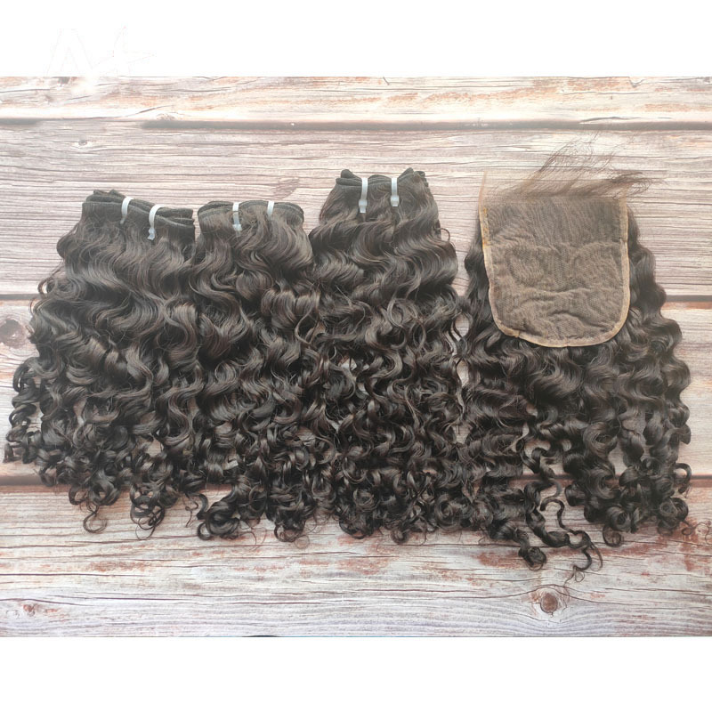 New Arrival Cambodian Loose Deep Wave Curly Pattern Hair Weave Bundles Top Grade 12A Cuticle Aligned Raw Cambodian Hair