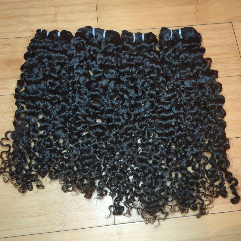 Great Quality Unprocessed Cambodian Virgin Hair Raw Cambodian Deep Wave Curly Human Hair Weave Bundles