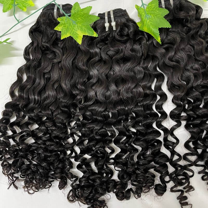 2023 New Arrival  Great Raw Burmese Curly Hair Soft Kinky Curly Human Virgin Burmese Hair Extensions Can Be Bleached