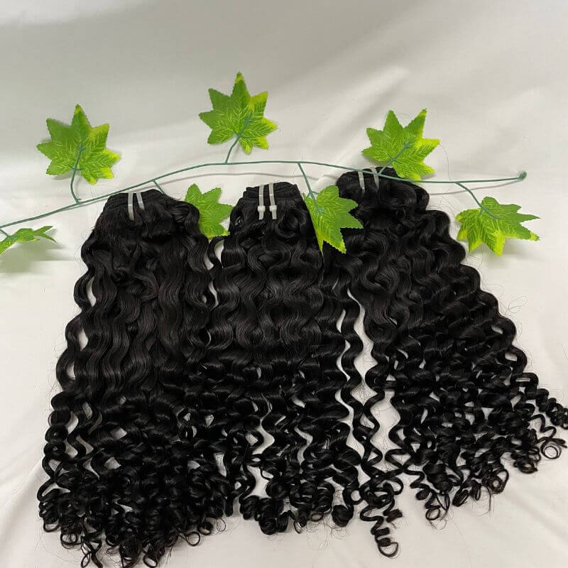 2023 New Arrival  Great Raw Burmese Curly Hair Soft Kinky Curly Human Virgin Burmese Hair Extensions Can Be Bleached