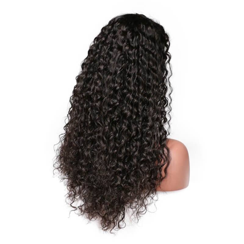 Lace Front Wig 180% Density Deep Wave Human Hair Wigs