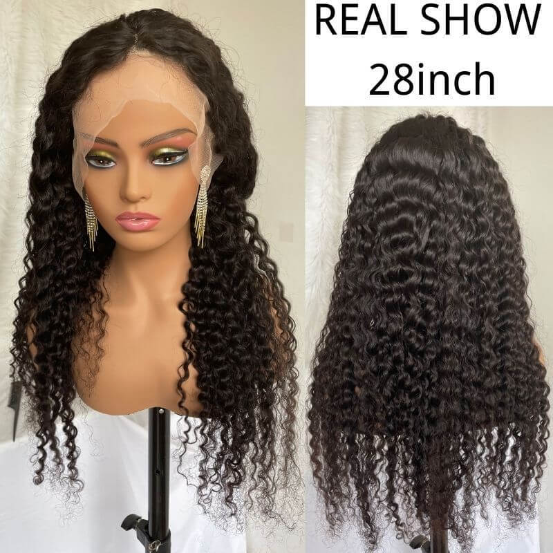 Water Wave 13x6 Lace Wigs 28 30 Inch Human Hair Lace Frontal Wig T Part Remy Brazilian Water Wave 13x4 Lace Front Human Hair Wigs