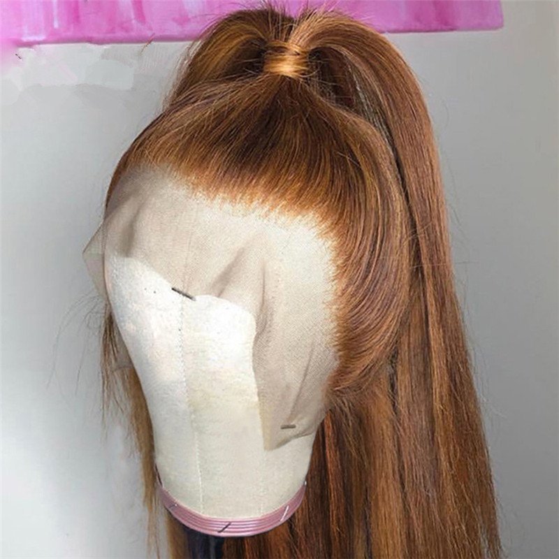 Human Virgin Hair Pre Plucked Lace Front Wig