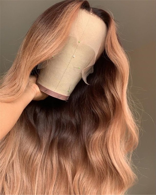 Human Virgin Hair Pre Plucked Lace Front Wig