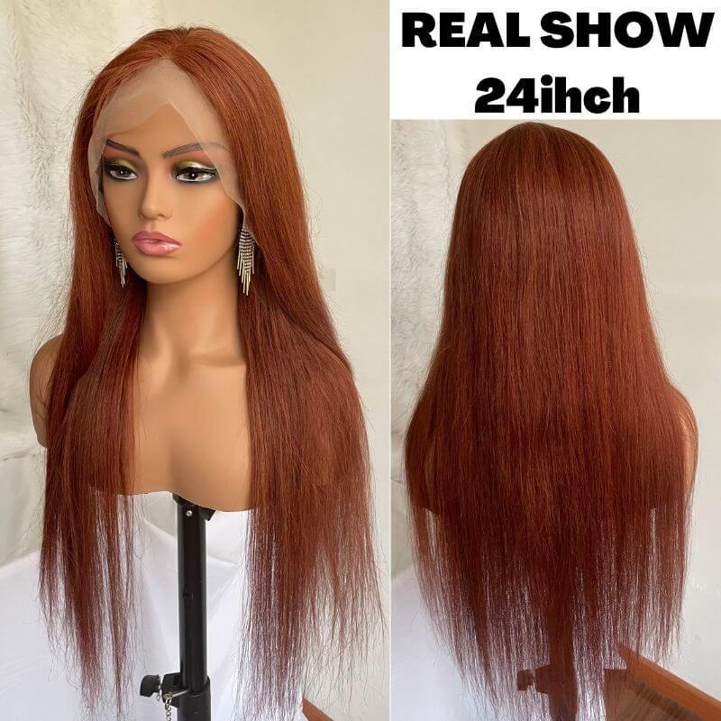 Human Virgin Hair Pre Plucked Ombre Lace Front Wig And 13x4x1 T Part Lace Wig For Black Woman-270159