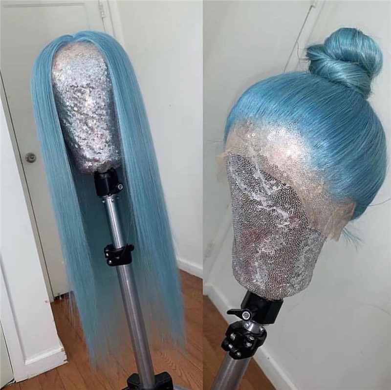 Pre Plucked Human Virgin Hair 13x4x1 T Part Lace Front wigs and Lace Front wig for black women