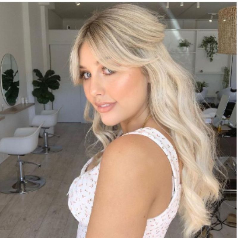 Bronde Balayage Ntural Black Roots 12A Human Virgin Hair Wavy Ombre Brown Highlight Light Blonde Wigs Pre Plucked Lace Front Wig