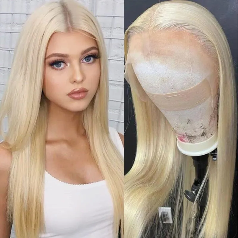 Eseewigs Full HD Lace Wigs  613 Blonde Wig 100% European Human Hair Straight Human Hair Wigs For Women Blonde Wig Transparent Lace Wigs
